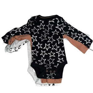 Cloud Island Baby Size 0-3 Months Long Sleeve Bodysuit Basic Layering